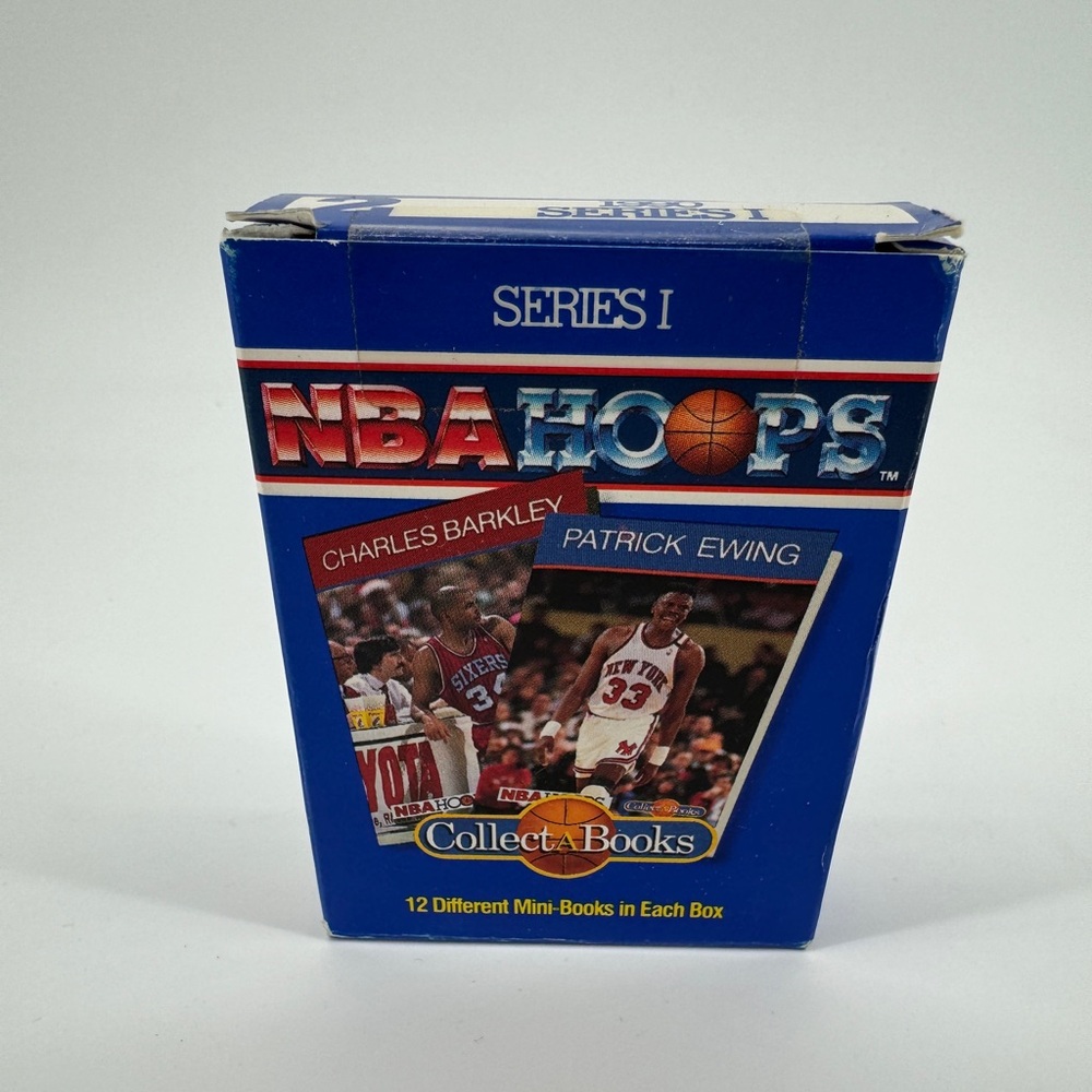 1990 NBA Basketball Hoops Series 1 Collect A Books Factory Sealed